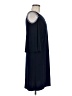MSK Solid Blue Casual Dress Size M - photo 4