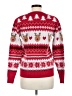 Unbranded Hearts Red Pullover Sweater Size M - photo 2