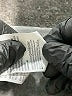 Under Armour 100% Polyester Black Track Pants Size L (youth) - photo 4