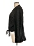 Lucie Ann II 100% Polyester Black Kimono Size L - photo 5