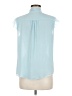 Calvin Klein 100% Polyester Blue Sleeveless Blouse Size M - photo 2
