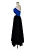 AMUR 100% Polyester Blue Cocktail Dress Size 6 - photo 5