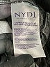NYDJ Hearts Black Jeans Size 10 - photo 8
