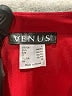Venus 100% Polyester Red Sleeveless Blouse Size L - photo 7