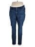 Old Navy Solid Blue Jeans Size 18 - photo 1