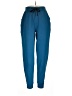 Pop Fit 100% Polyester Solid Blue Track Pants Size L - photo 1