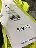 Akira 100% Polyester Yellow Swimsuit Top Size S - photo 5