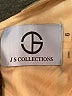 JS Collections 100% Polyester Floral Tan Casual Dress Size 6 - photo 4