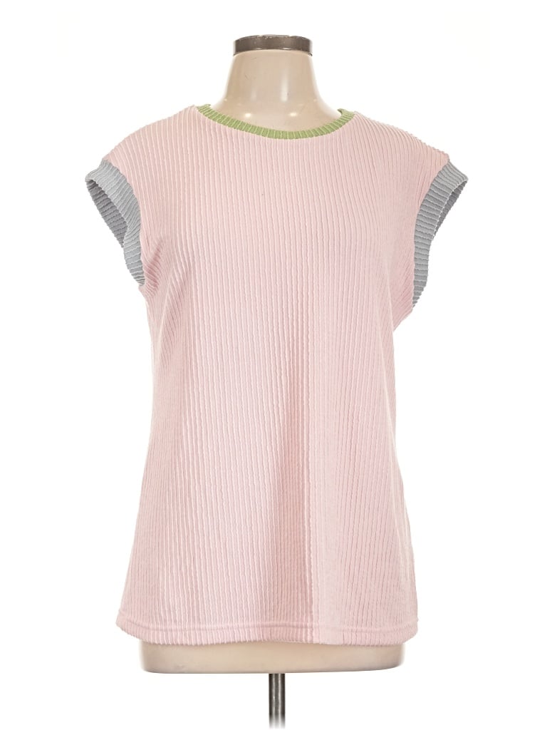 Pre-owned Unbranded Sweater Vest In Pink
