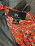 I.N. San Francisco Orange Short Sleeve Blouse Size M - photo 7