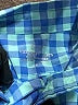 Vineyard Vines Performance Checkered-gingham Blue Long Sleeve Button-Down Shirt Size 6 - photo 3