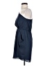 BCBGeneration 100% Polyester Solid Blue Casual Dress Size XS - photo 5