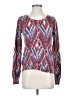 Sundance 100% Cotton Print Pink Pullover Sweater Size S - photo 1