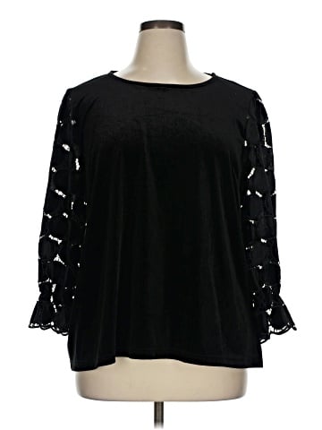 Umgee 3/4 Sleeve Top (view 1)