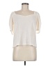 Sunday in Brooklyn Ivory Short Sleeve Top Size M - photo 1