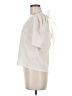 Sunday in Brooklyn Ivory Short Sleeve Top Size M - photo 5