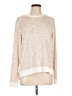 Lucky Brand Animal Print Ivory Pullover Sweater Size L - photo 1