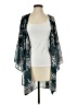 Maurices 100% Polyester Teal Cardigan Size S - photo 1