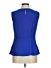 Ann Taylor Blue Sleeveless Blouse Size 6 - photo 2