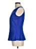 Ann Taylor Blue Sleeveless Blouse Size 6 - photo 5
