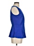 Ann Taylor Blue Sleeveless Blouse Size 6 - photo 4