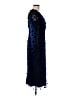 Mac Duggal 100% Polyester Blue Cocktail Dress Size 8 - photo 4