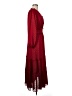 Max Studio 100% Polyester Burgundy Casual Dress Size M - photo 4