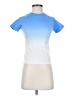 Unbranded Color Block Blue Short Sleeve T-Shirt Size S - photo 1