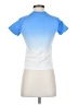 Unbranded Color Block Blue Short Sleeve T-Shirt Size S - photo 2