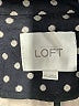 Ann Taylor LOFT 100% Cotton Polka Dots Black Blazer Size 14 - photo 6