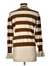 Who What Wear Stripes Brown Pullover Sweater Size L - photo 2