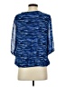 Vince Camuto 100% Polyester Blue 3/4 Sleeve Blouse Size XS - photo 2