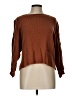Sage Collective 100% Cotton Brown Pullover Sweater Size L - photo 1