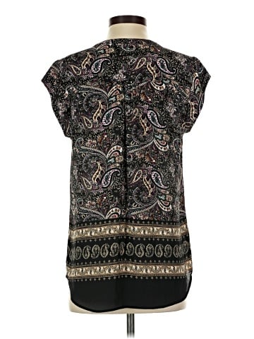 Black Rainn Short Sleeve Blouse (view 2)