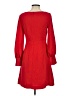 Ann Taylor 100% Polyester Solid Red Cocktail Dress Size 0 - photo 2