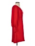 Ann Taylor 100% Polyester Solid Red Cocktail Dress Size 0 - photo 4