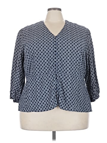 Liz Claiborne 3/4 Sleeve Blouse (view 1)
