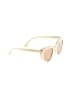 Ganni Ivory Tan Sunglasses One size - photo 1