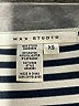 Max Studio Stripes Blue Casual Dress Size XS - photo 7