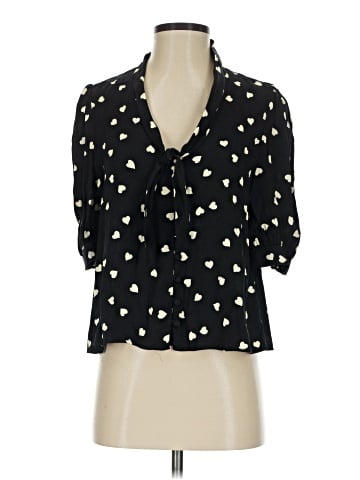 Reformation 3/4 Sleeve Blouse (view 1)