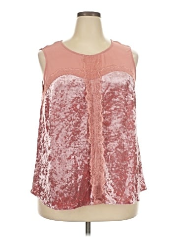 London Times Sleeveless Blouse (view 1)