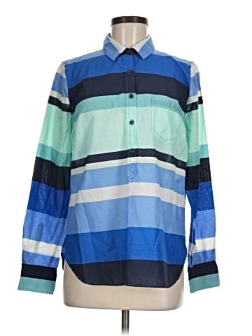 J.Crew Factory Store Long Sleeve Button-Down Shirt (view 1)