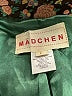 Madchen 100% Cotton Floral Green Blazer Size L - photo 6