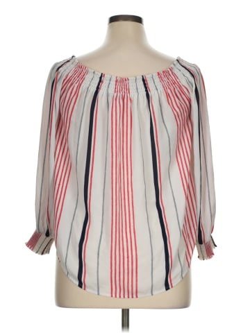 Express 3/4 Sleeve Blouse (view 2)
