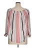 Express 100% Polyester Ivory 3/4 Sleeve Blouse Size XL - photo 2