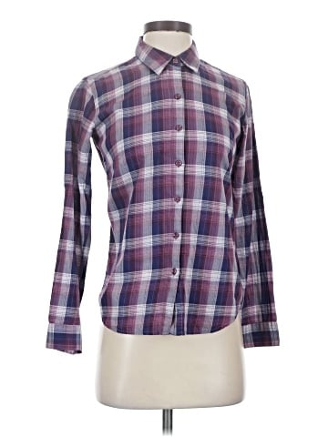 Garnet Hill Long Sleeve Button-Down Shirt (view 1)