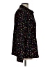 CAbi 100% Polyester Print Black Long Sleeve Blouse Size L - photo 4