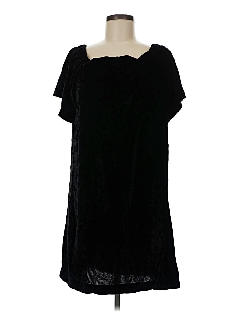 Pre-owned Ann Taylor Loft Casual Dress In Black