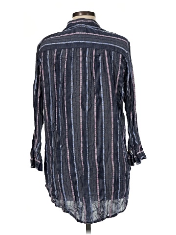 Pilcro 3/4 Sleeve Button-Down Shirt (view 2)
