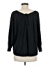 BCBGMAXAZRIA Black Long Sleeve Blouse Size M - photo 2